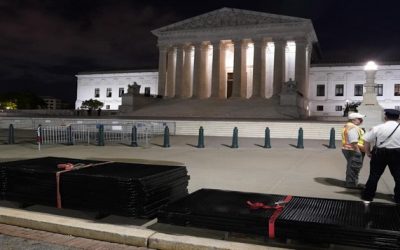 Una valla de dos metros rodea el Supremo de EE.UU. tras las protestas del aborto