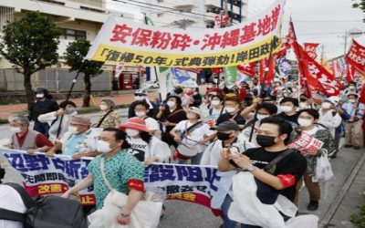 Okinawa pide a gobierno reducir presencia de EEUU