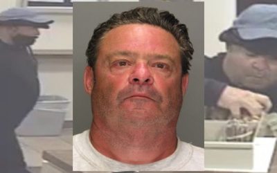 Arrestan a sospechoso de asalto bancario.