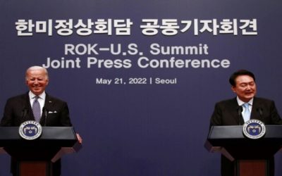 EEUU y Corea del Sur refuerzan alianza en visita de Biden