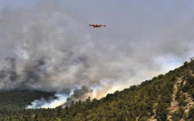 Biden declara zona de desastre por incendio en Nuevo México