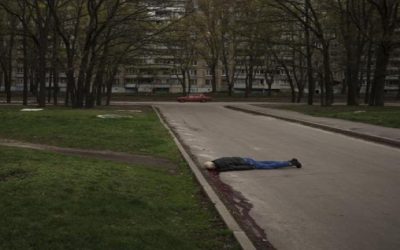 La muerte se encuentra por todas partes en Járkiv