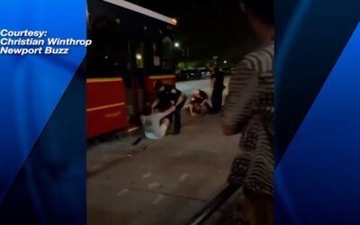 Policía Newport identifica a oficiales involucrados en un altercado captado en video