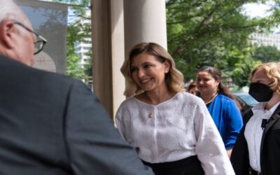 Primera dama de Ucrania se dirigirá al Congreso de Estados Unidos