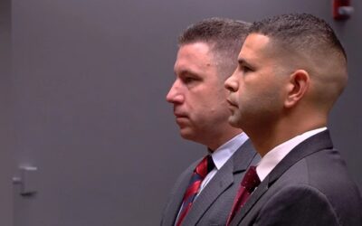 Oficial policía Providence acusado de golpear a una mujer en una protesta relacionada con el aborto comparece en corte.