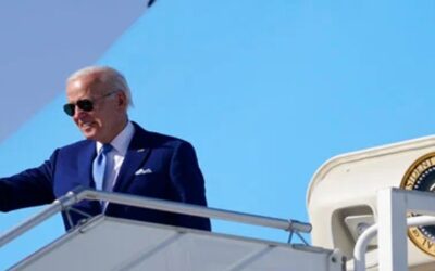 Presidente Biden visitará planta energía de Brayton Point luego de aterrizar en el Aeropuerto Internacional T.F Green en Warwick.