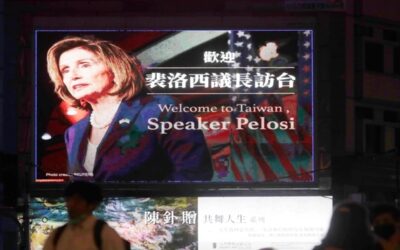 Presidenta de Cámara de Representantes de EEUU, Nancy Pelosi, aterriza en Taiwán pese a amenazas de China