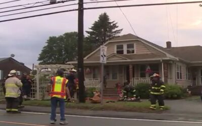 Rayos provocan incendios en varias casas en Rhode Island y Massachusetts