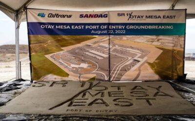 Comienzan trabajos de nuevo puerto de entrada en frontera California-México