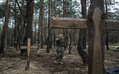 Zelenskyy: cuerpos exhumados en Izium muestran torturas