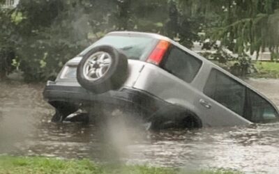 Continúan las intensas lluvias, partes de Rhode Island bajo advertencia de inundación