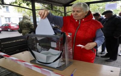 Moscú realiza referendo en regiones ocupadas de Ucrania