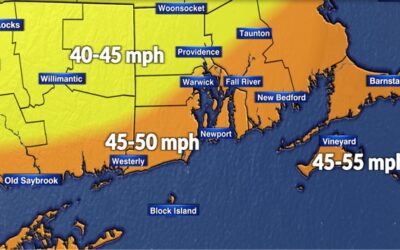 Tormenta con lluvias y fuertes vientos se aproxima a la región. Rhode Island Energy tiene equipos adicionales y sugiere prepararse.