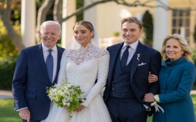 La nieta de Biden se casa en la Casa Blanca