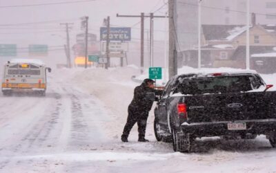 La primera tormenta invernal de costa a costa comienza en el oeste este fin de semana