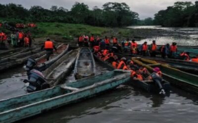 El creciente número de migrantes chinos que atraviesan la selva del Darién para llegar a EE.UU.