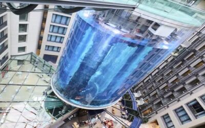 Estalla un enorme acuario con más de 1.500 peces en Berlín