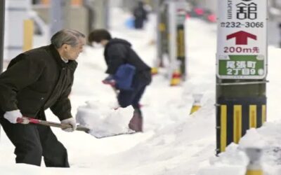 Nevadas en Japón dejan 17 muertos y decenas de lesionados