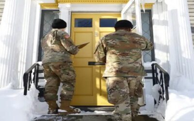 Guardia Nacional va casa por casa en Buffalo tras tormenta