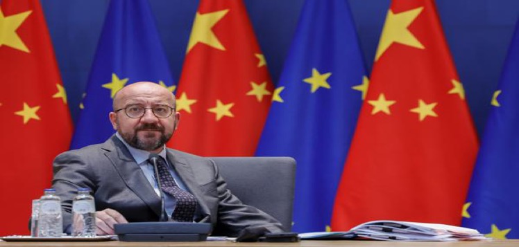 China pide negociaciones en Ucrania en reunión con la UE
