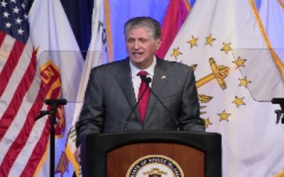 McKee juró como el 76° gobernador de Rhode Island