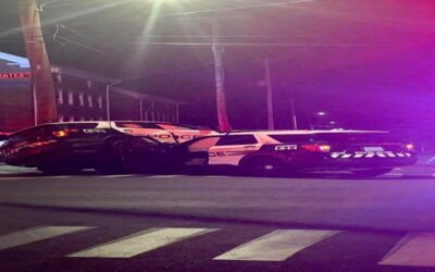 Policía Woonsocket investiga choque de dos de sus patrullas