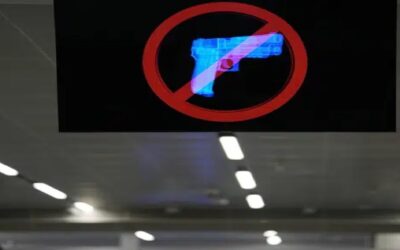 EEUU bate su récord de armas interceptadas en aeropuertos