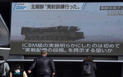 Corea del Norte lanza dos misiles en respuesta a maniobras de EEUU y Corea del Sur
