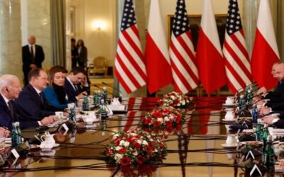 Biden visita Polonia enarbolando un mensaje de “unidad” frente a Rusia