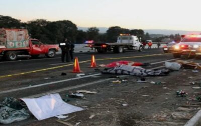 Asciende a 17 la cifra de migrantes muertos por un accidente en México