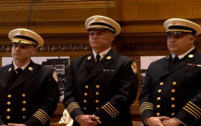 Juramenta nuevo jefe de bomberos de la ciudad capital.