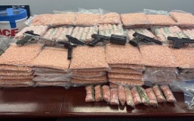 Hombre de RI sentenciado por posesión 7 armas, aprox. 660.500 píldoras falsificadas mezcladas con metanfetamina, la redada más grande en la historia de EE. UU.