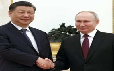 El presidente Putin recibe a su homólogo chino en Moscú