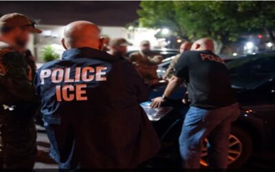 ICE arresta a 220 inmigrantes con antecedentes penales durante redada nacional