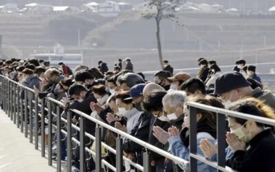 Japón recuerda tsunami, desastre nuclear en 12mo aniversario