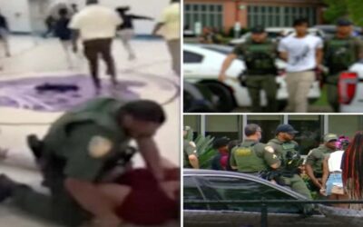 Una pelea masiva entre 200 estudiantes deja varios policías heridos y 10 arrestados en Lousiana