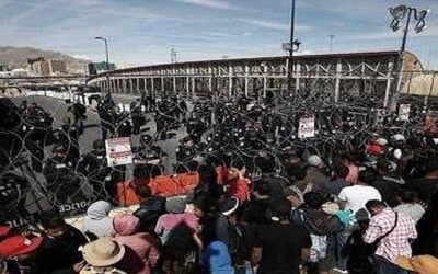 EEUU cierra puente fronterizo ante intento de ingreso masivo
