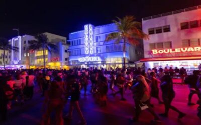 Toque de queda en Miami Beach por desmanes de juerguistas