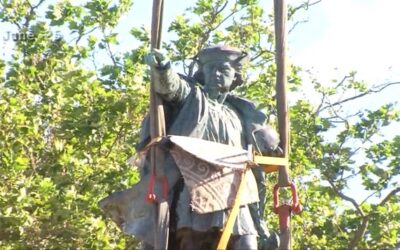 Ex Alcalde de Providence Joe Paolino nuevo dueño de la estatua de Cristobal Colón