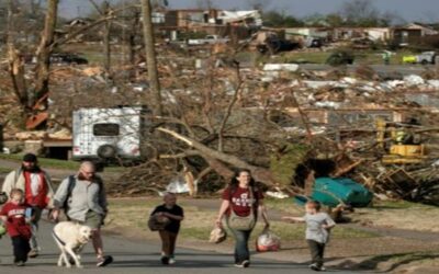 Al menos ocho muertos dejan tornados y violentas tempestados en EEUU
