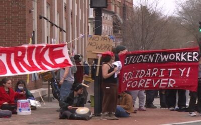 Estudiantes RISD se unen a los trabajadores mientras continúa la huelga