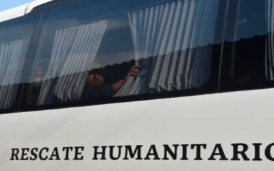 Rescatan a 209 migrantes en tráiler abandonado en México