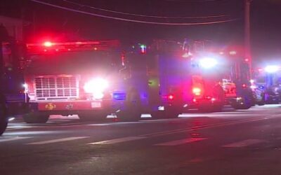 Incendio en Coventry deja mujer herida.