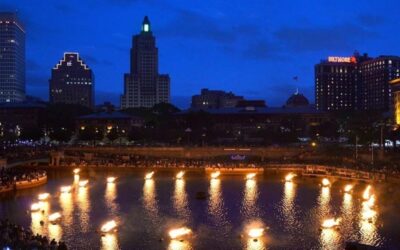 WaterFire Providence anuncia calendario temporada 2023