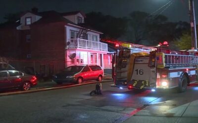 Incendio en Providence deja a 6 personas sin hogar.