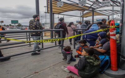 La cantidad de inmigrantes en Tijuana que pretenden cruzar a Estados Unidos aumenta