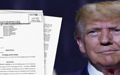 El expresidente Trump llega a la corte federal de Miami para enfrentar 37 acusaciones