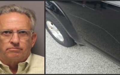 Senador acusado de “raspar” vehículo de una persona.