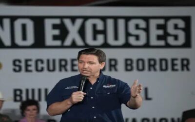 DeSantis presenta una política fronteriza y migratoria similar a la de Trump