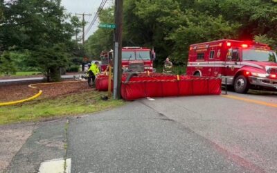 Incendio provocado por un rayo deja 5 personas sin hogar.